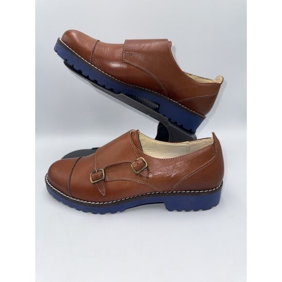 Otisopse Women's‎ Double Buckle Monk Shoe - Picture 5 of 16